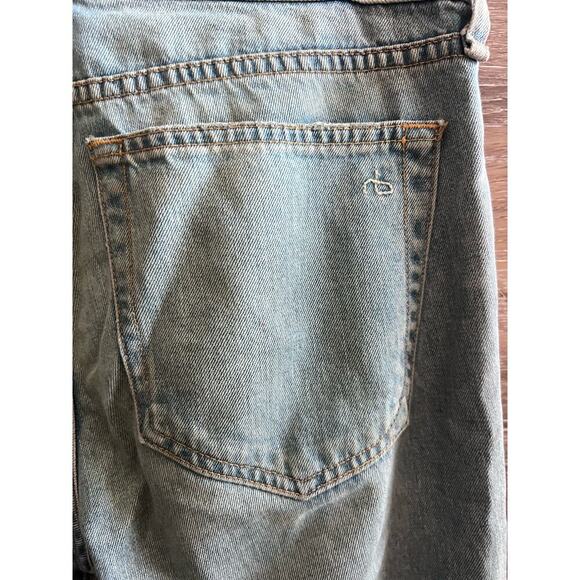 Rag and Bone jeans distressed size 24 boyfriend light wash - Picture 6 of 6